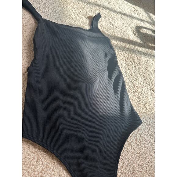 Express x One Eleven black open-back strappy bodysuit, size small - Picture 6 of 12